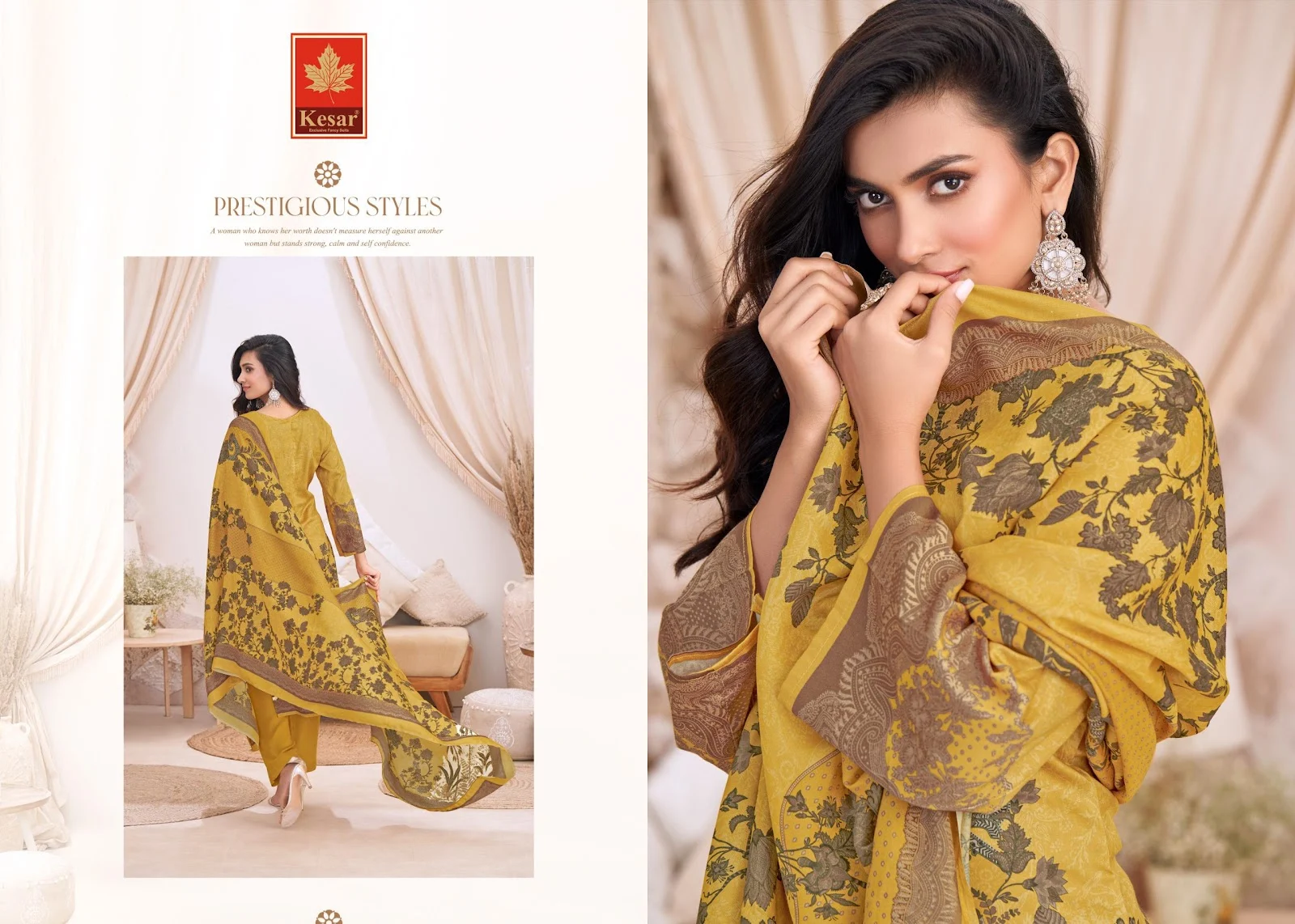 Sara Kesar Pure Jam Pant Style Suits