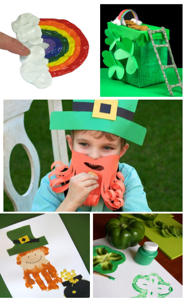 100+ fun & creative St. Patrick's Day activities for kids.  Crafts, games, experiments, and more! #stpatricksday #stpatricksdaycraftsforkids #growingajeweledrose #activitiesforkids