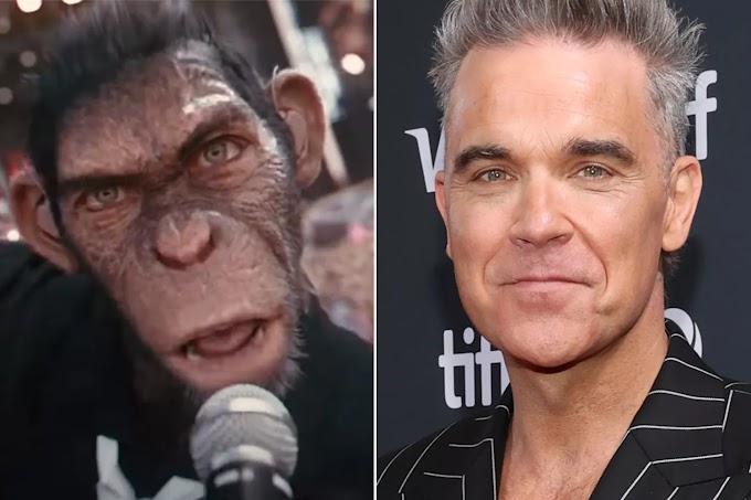 Robbie Williams Transformed into a Singing CGI Monkey in Better Man Biopic