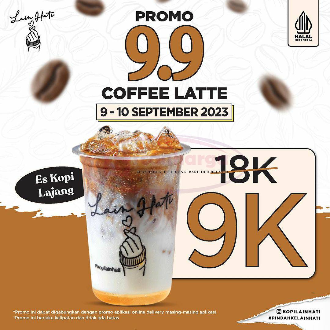 Kopi Lain Hati Promo Flash Sale 9.9