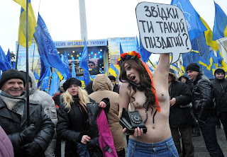 Topless Nude Protesters Public Tits Candid Voyeur