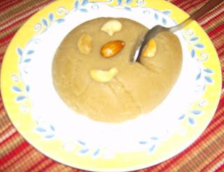 wheat flour halwa