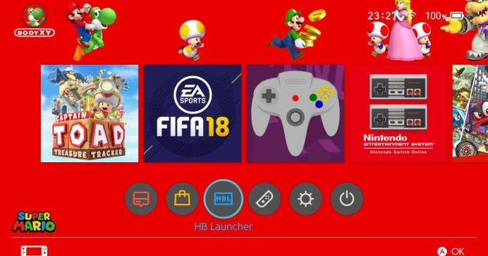 ニンテンドースイッチ アイコン画像を変更するqlaunch Mod作成方法