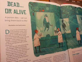 Stew magazine for curious kids aged 8-12 inside page zombies