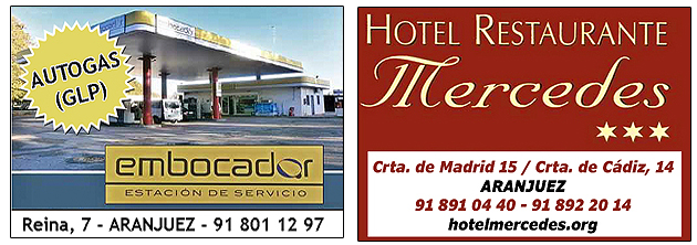 gasolinera aranjuez hotel mercedes