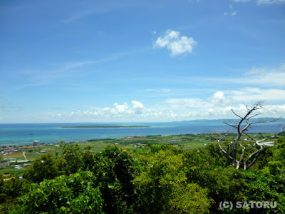 石垣島 前勢岳展望台からの風景写真