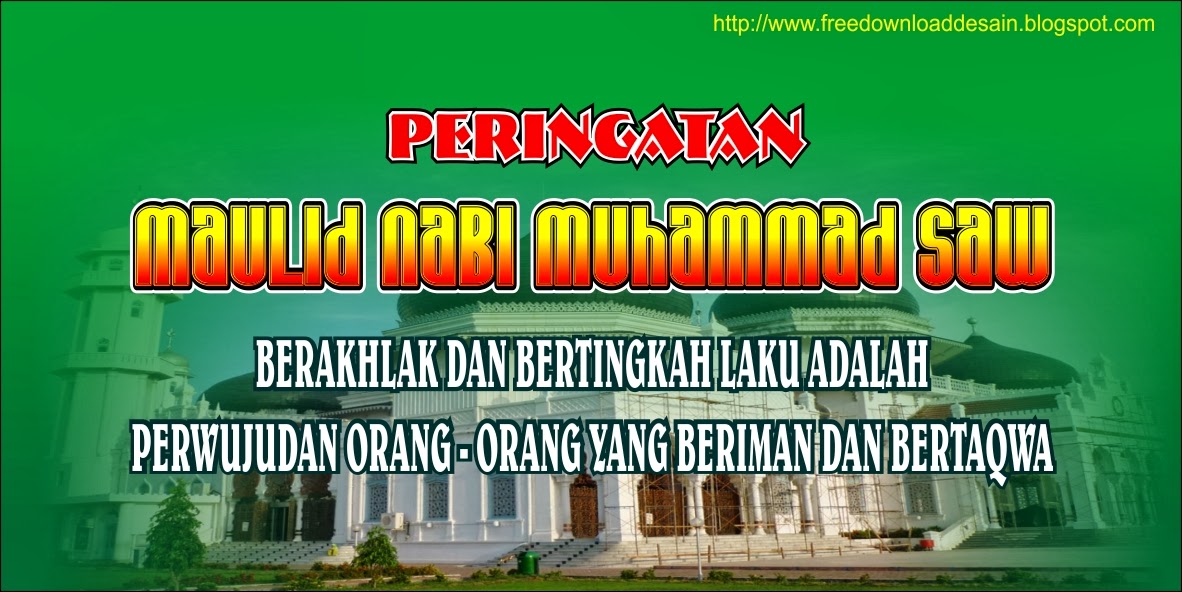 Maulid Nabi sebagai hari Kelahiran Nabi Muhammad SAW - PUISINA