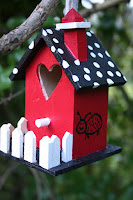 Ladybug Birdhouse