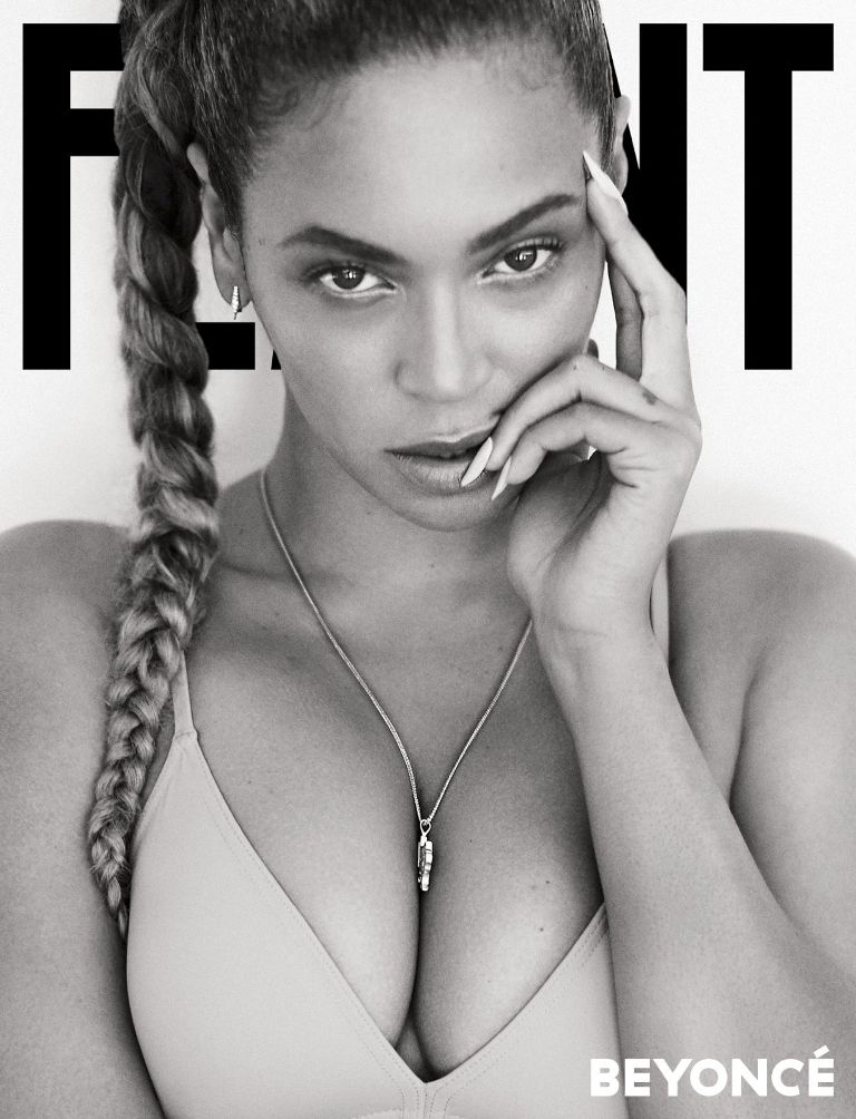 Beyonce topless photo shoot for Flaunt Magazine #CALIFUK Issue September 2015