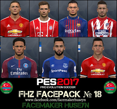 PES 2017 FHZ Big Facepack №18 by Facemaker Huseyn