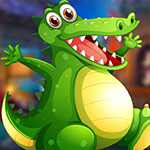 Games4King Comely Crocodile Escape