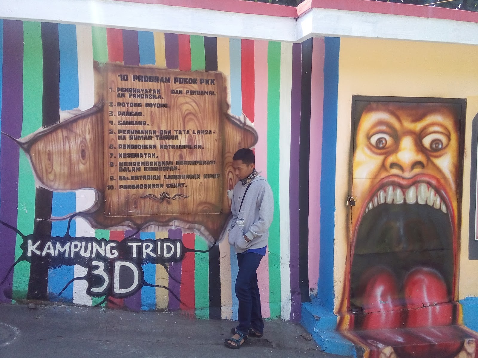 Kampung 3D Jodipan Malang - Esok Hari Nanti