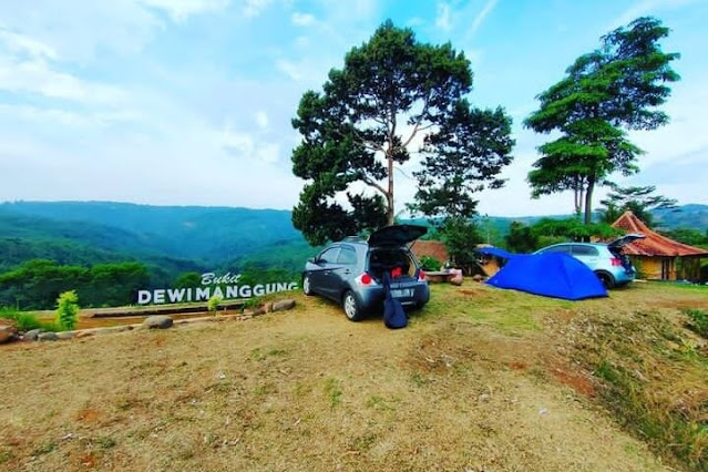 rekomendasi tempat camping di bukit dewi manggung