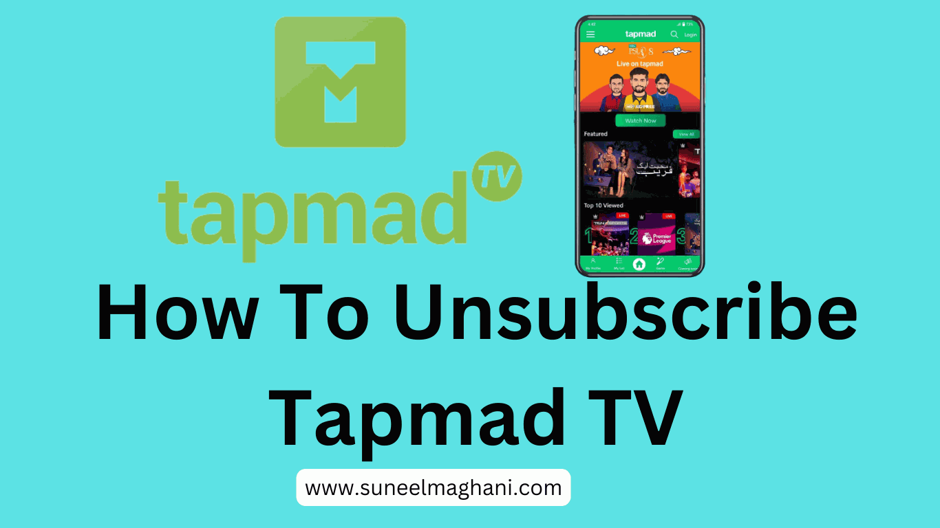 how-to-unsubscribe-tapmad-tv