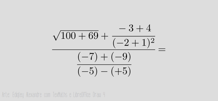 Escrita matemática adequada