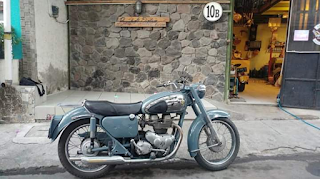 Dijual AJS M20 1961 surat bawaan komplit...