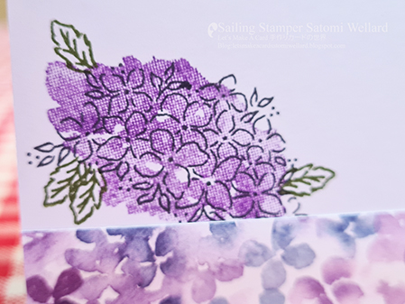 Stampin'Up! Hydrangea Haven by Sailing Stamper Satomi Wellard