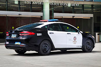 Ford Police Responder Hybrid Sedan (2017) Rear Side