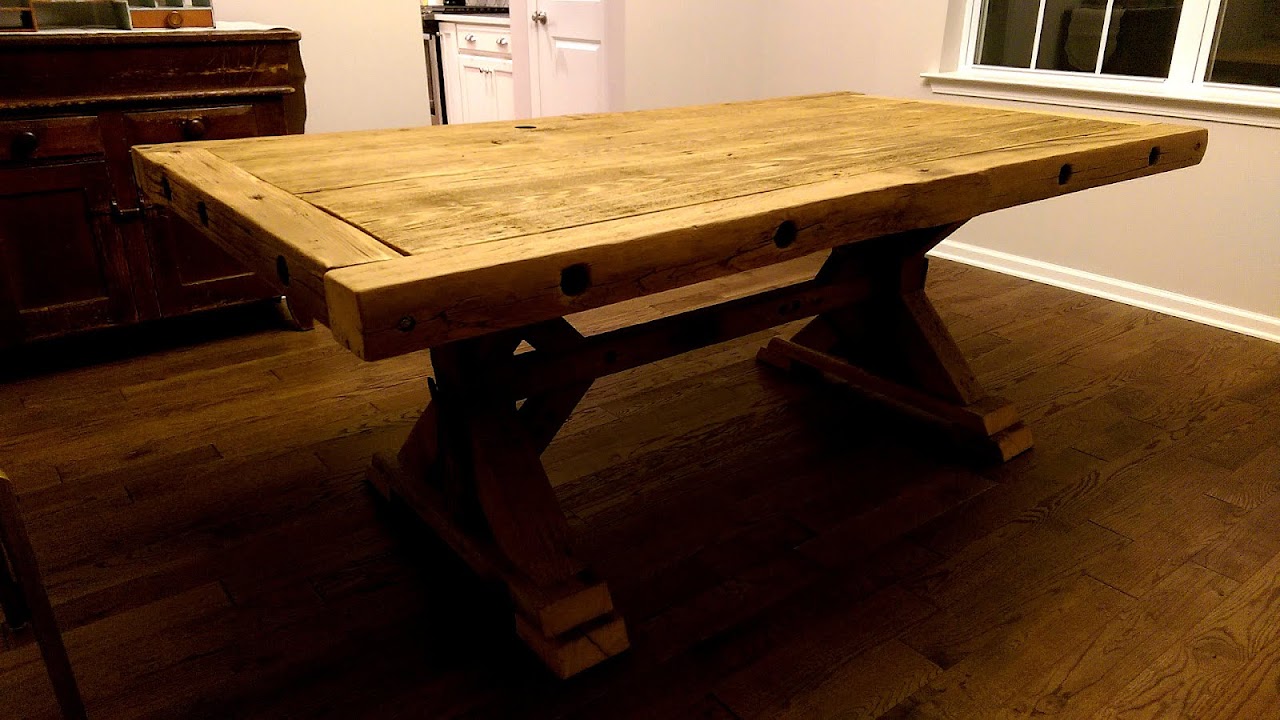 Barn Wood Table Diy