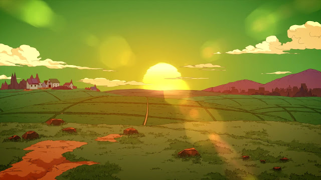 JoJo's Bizarre Adventure Farm Field Anime Background