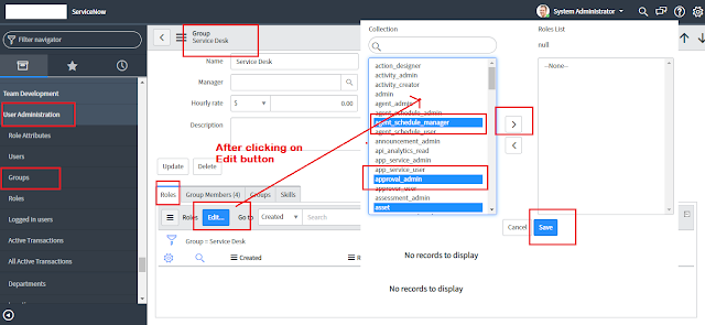 roles servicenow,servicenow roles,roles in servicenow,types of role in servicenow