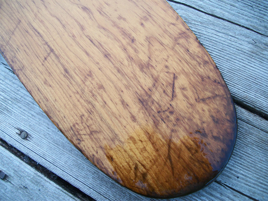 Badger's Blog: How To Varnish A Wood Canoe P   addle At Home