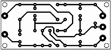 Printed Circuit Symmetrical Auxiliary Power Supply