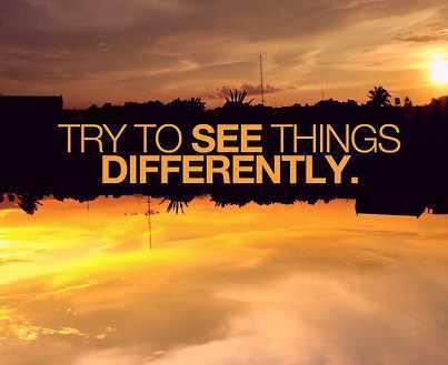 Try To See Things Differently  Letter a Studio