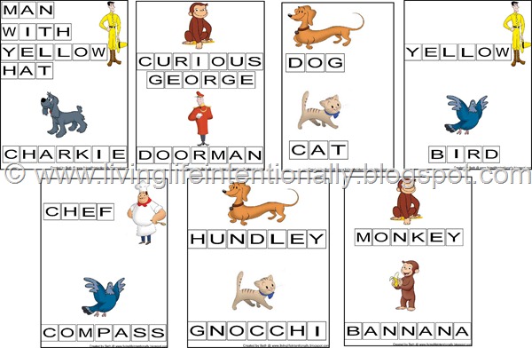 curiosu george scrabble