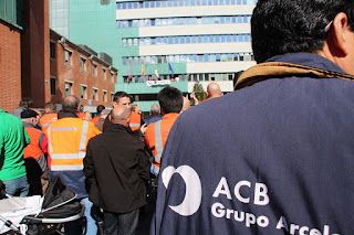 Barakaldo muestra su apoyo a los trabajadores de la Acería Compacta de Bizkaia