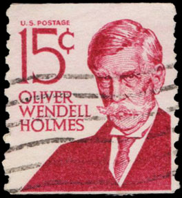 United States Postage Stamp US-1305Ei Prominent Americans Oliver Wendell Holmes 15 cents 1968