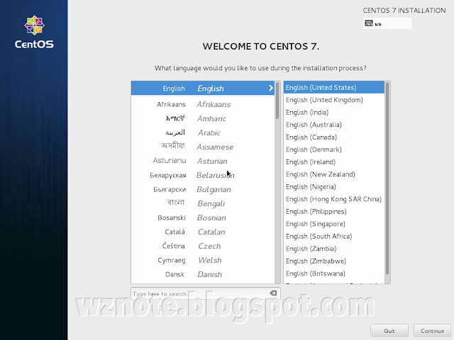 Welcome to CentOS 7