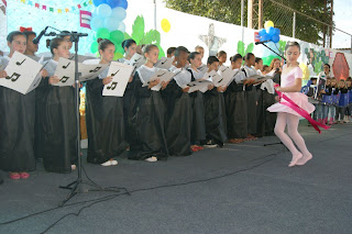 A obra de Villa Lobos interpretada pelos alunos da E. M. Alfredo Inácio   