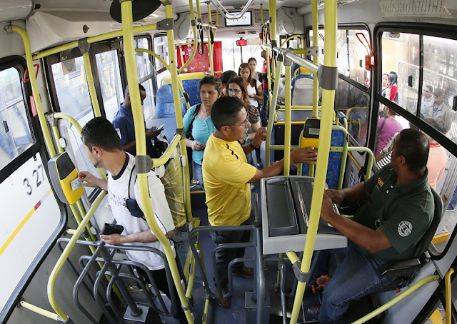 Турникет автобус Бразилия кондуктор