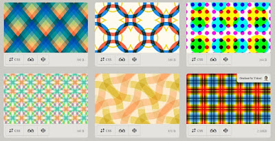 css gradient patterns blend