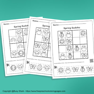 Sudoku, a beloved logic-based puzzle game, gets a delightful spring twist with our collection of free spring Sudoku sheets designed especially for kids!