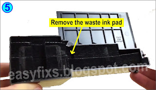 How to replace the waste ink pad on the Epson L405 - 05