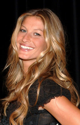 Gisele Bündchen-cabelo luminoso