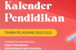 Kalender Pendidikan (Kaldik) 2022/2023 Provinsi Bali (PDF)