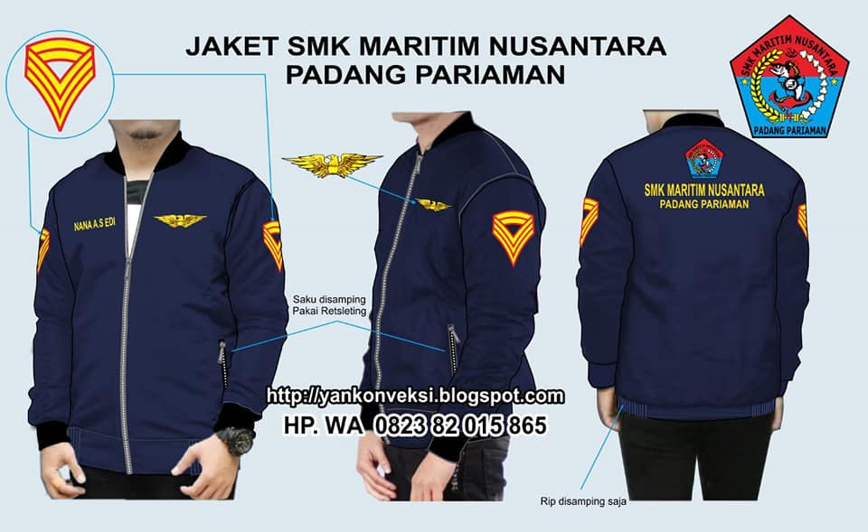 JAKET SERAGAM SMK MARITIM