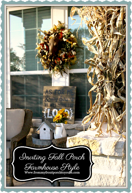 Fall Porch Decorations-Farmhouse Style-From My Front Porch To yours