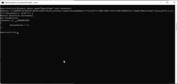 Uninstall Windows 11 apps via Cmd