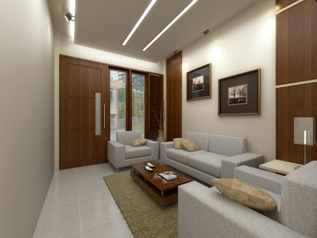 desain interior ruang tamu minimalis keren