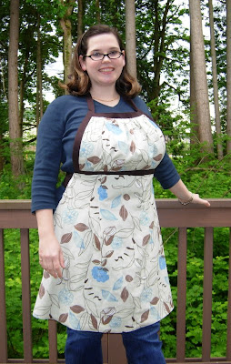 Emmeline apron, front side