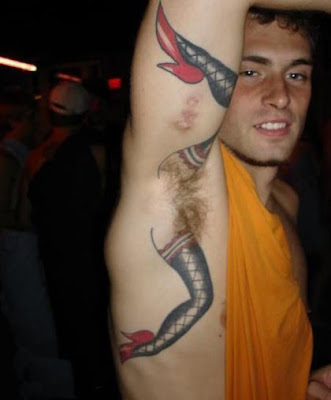 This year, however, also featured some pretty cool tattoo artwork sported by