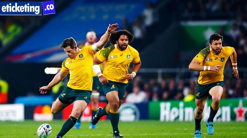 Australia had white alternate jerseys for the majority of Rugby World Cup