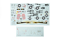 Eduard 1/48 F-6D/ K (82103) Colour Guide & Paint Conversion Chart