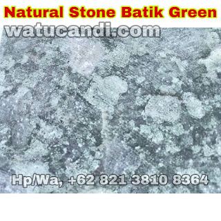 jual batu alam batik green stone tile indonesia