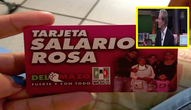 Para que se active tarjeta rosa, deben votar por el PRI; engañan a mujeres mexiquenses.