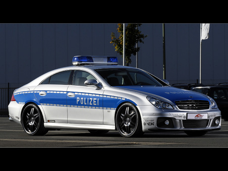 Brabus CLS V12 Rocket Police Car